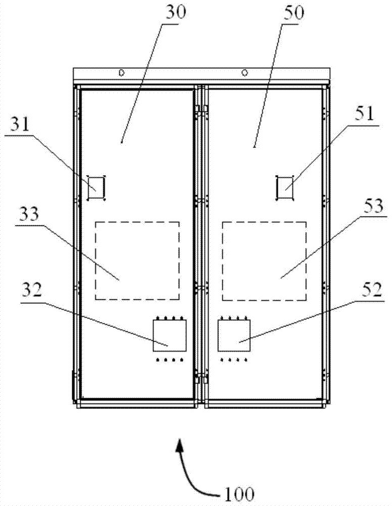 Cooling and dehumidifying device and converter applying it