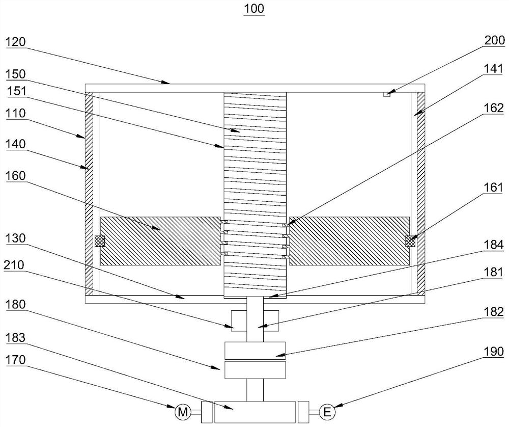 Gravity energy storage device