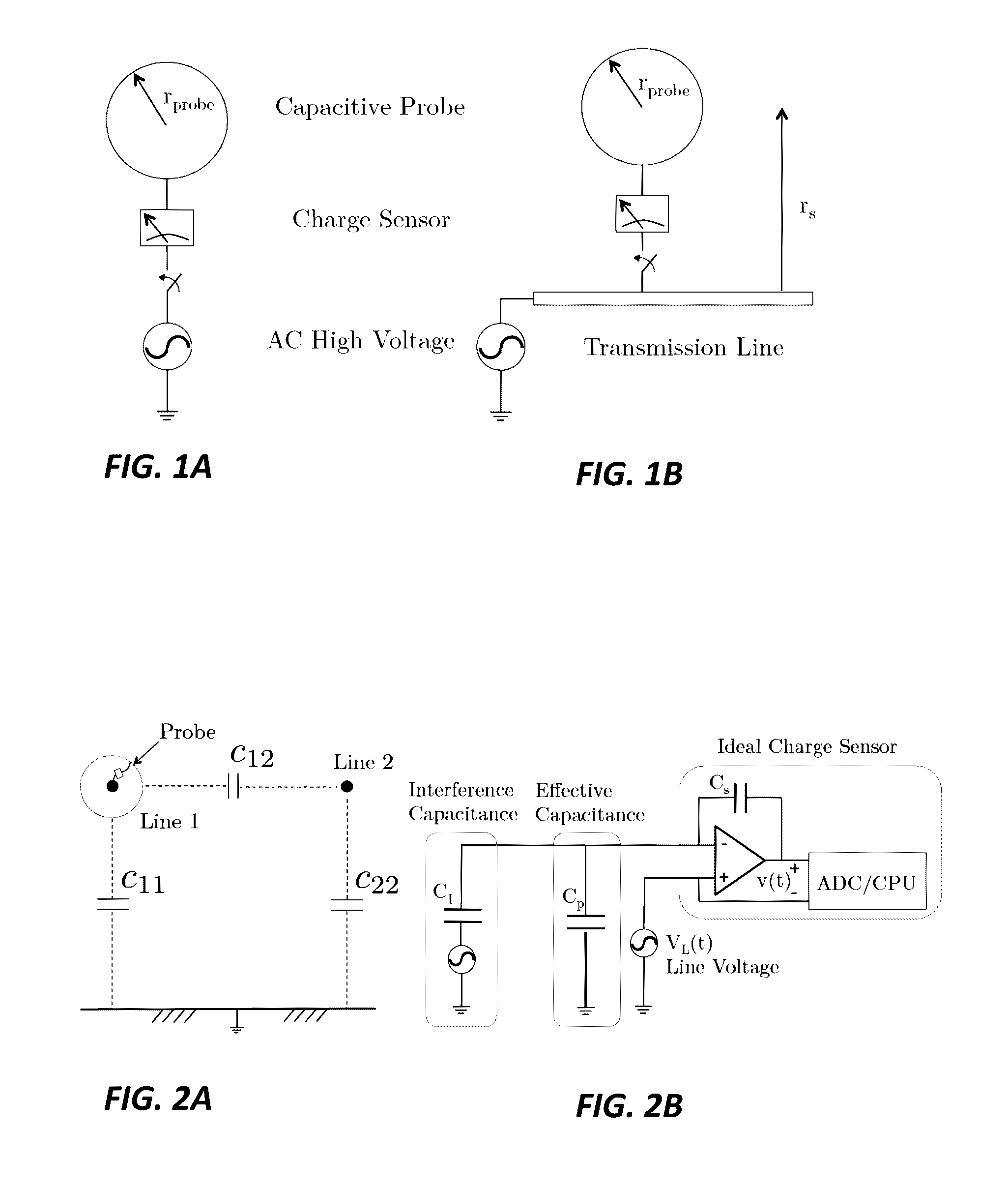 Actively Calibrated Capacitively Coupled Electrostatic Device for High Voltage Measurement