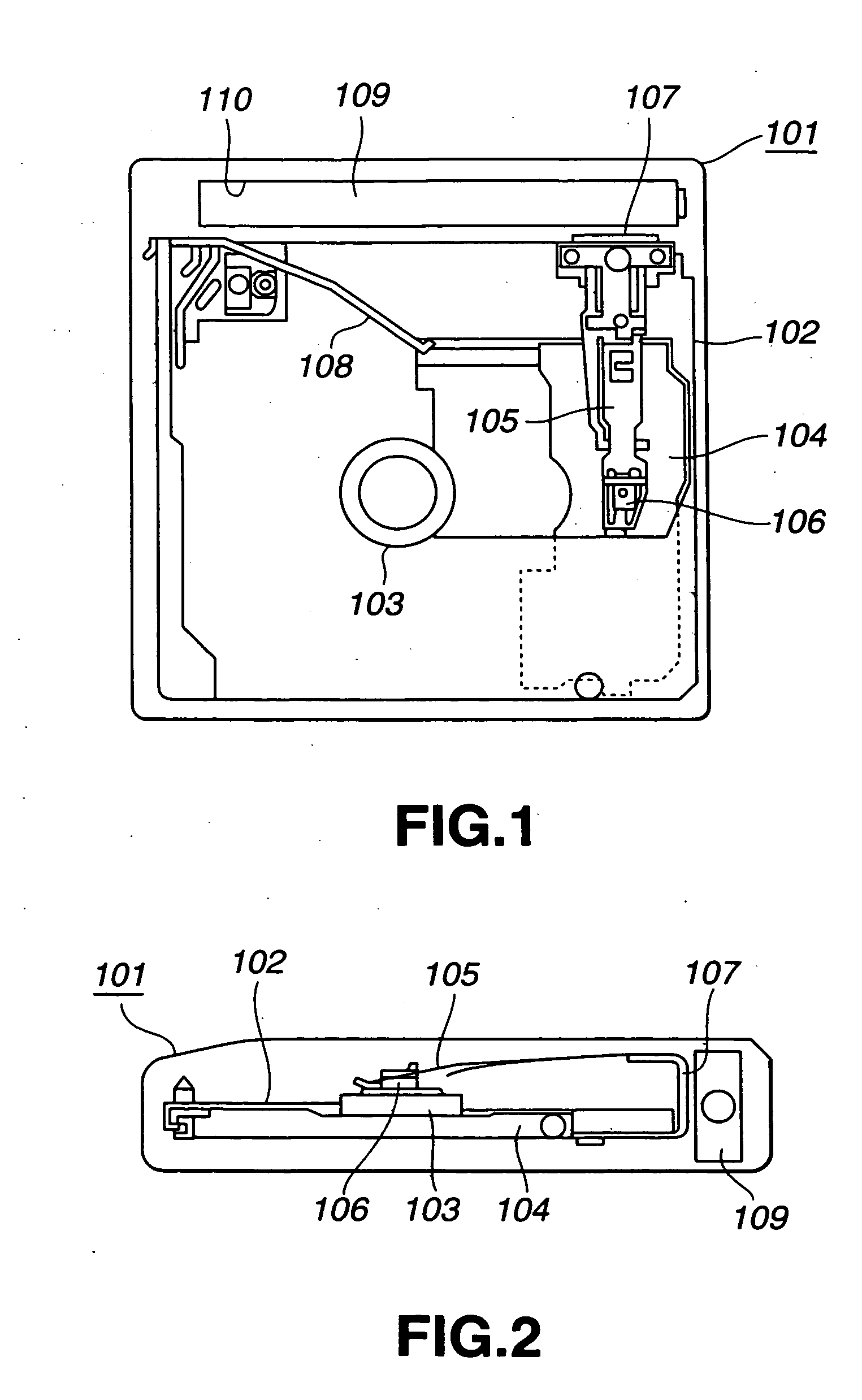 Magneto-optical disc recording and/or reproducing device