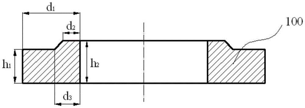 Roll forming method of thick-walled ring forgings made of bearing steel