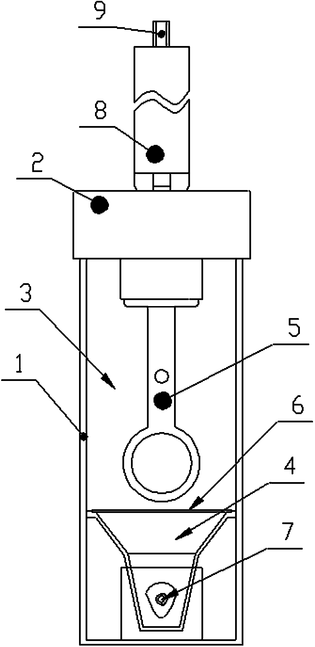 Body fluid detection preprocessing device