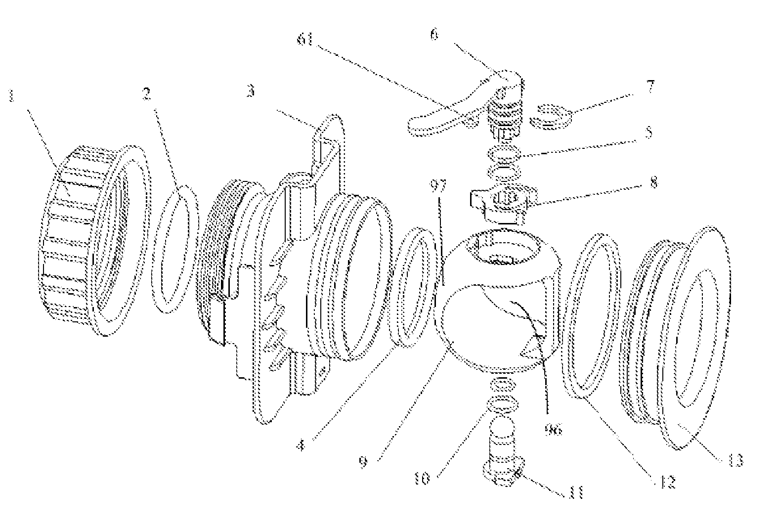 Valve and valve cartridge assembly thereof