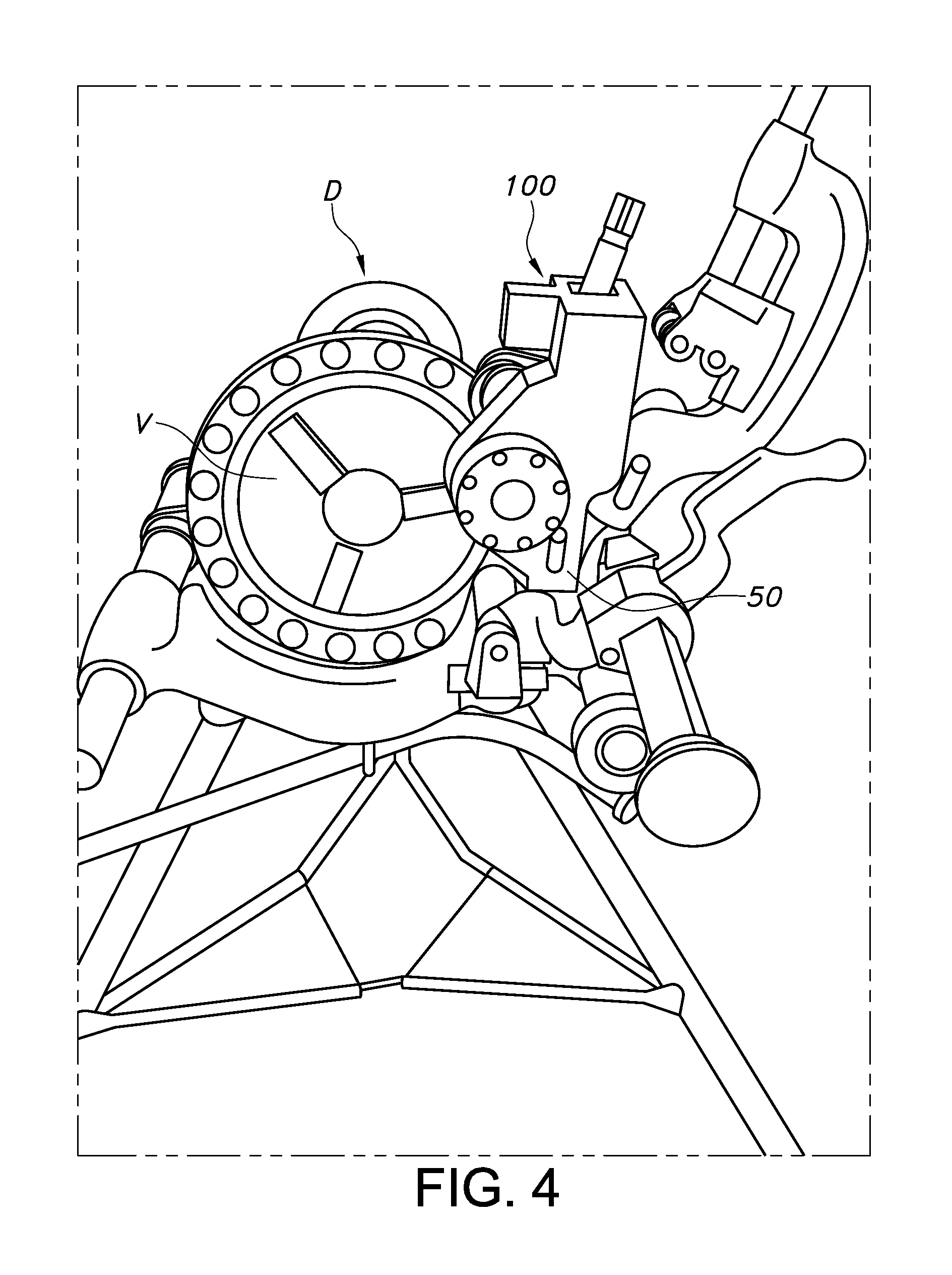 Pipe grooving device