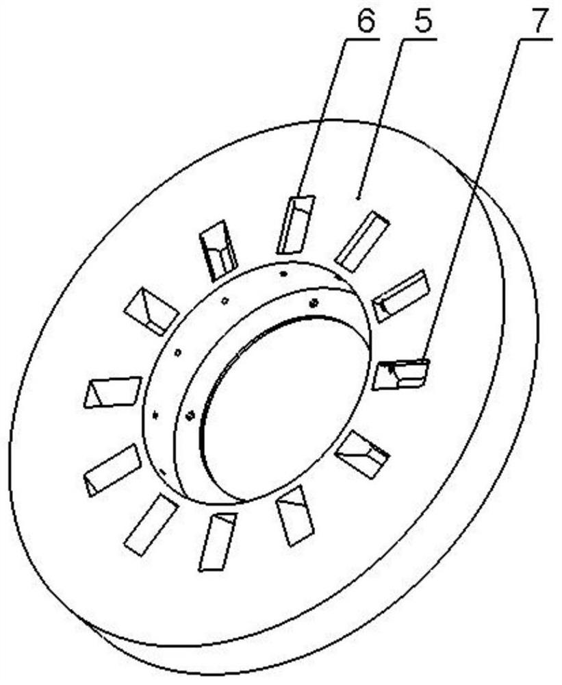 A pneumatic slideway seed metering device