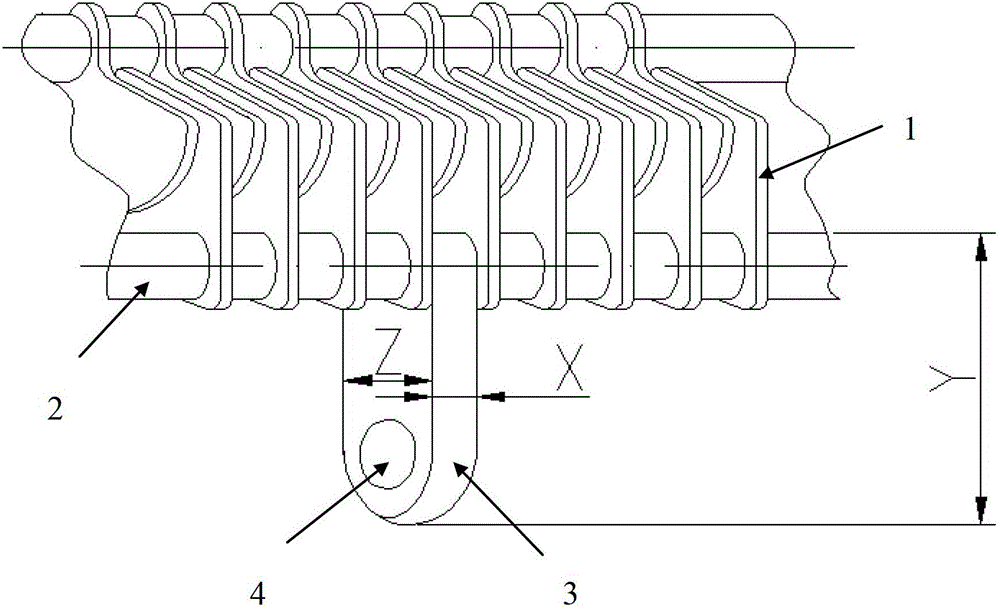 An air capacitor structure for matching equipment