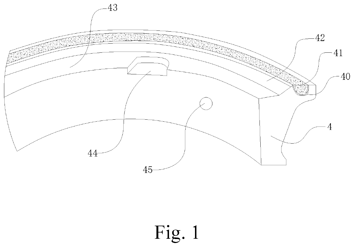 Super wear-resistant floating seal ring and machining method and device therefor