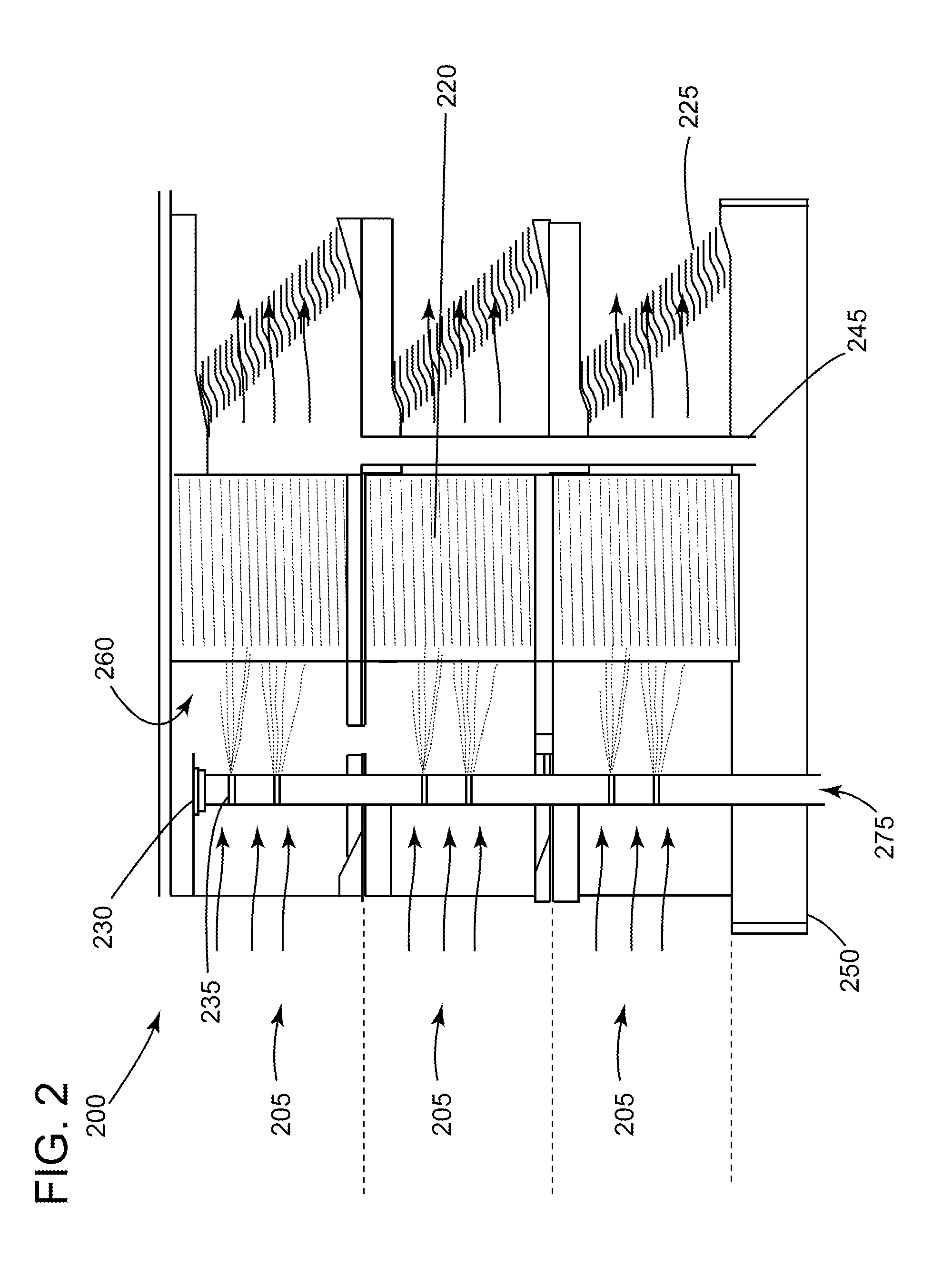 System for conditioning the airflow entering a turbomachine