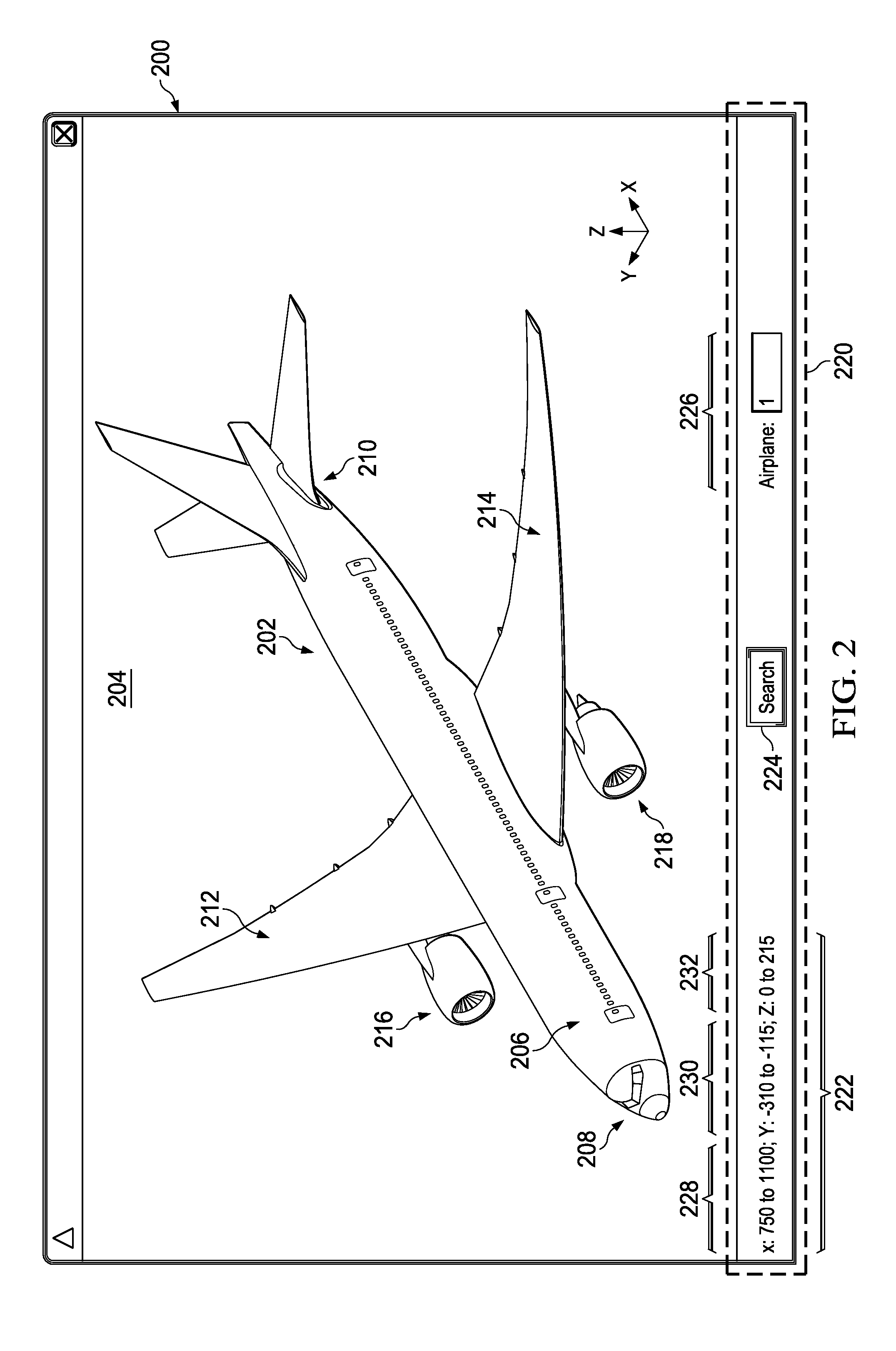 Visualization of an Object Using a Visual Query System