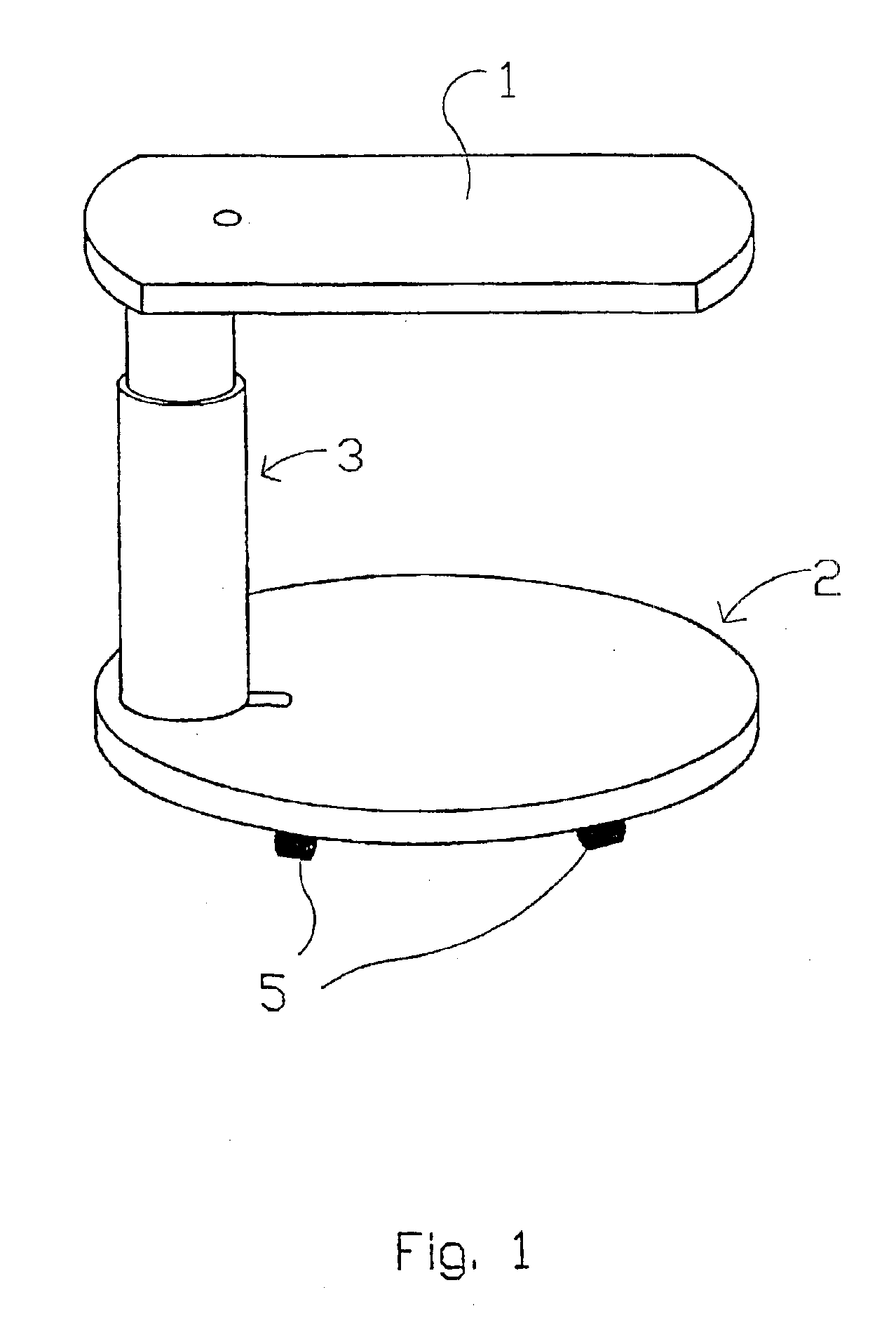 Free-standing table device
