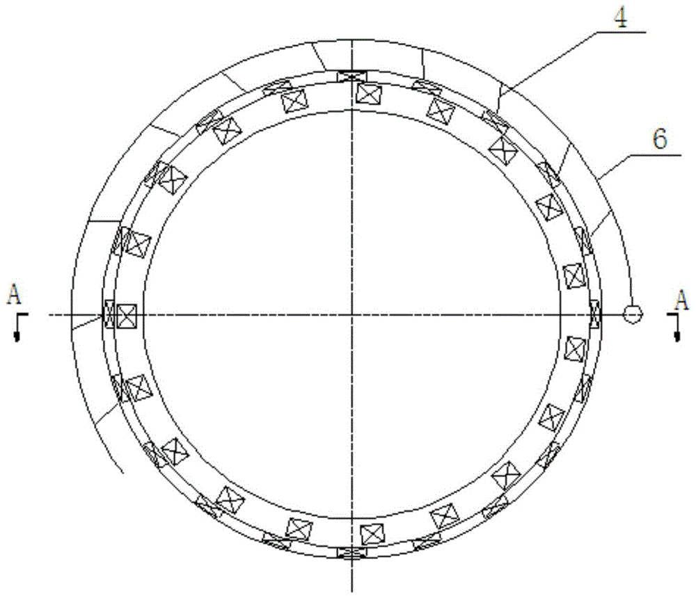 Casting method of a ring gear