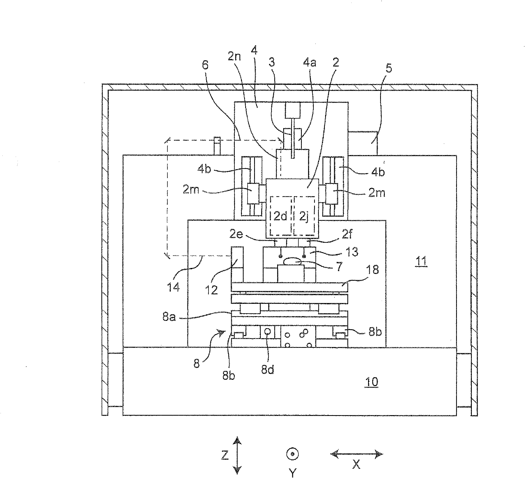 Three-dimensional shape measuring device