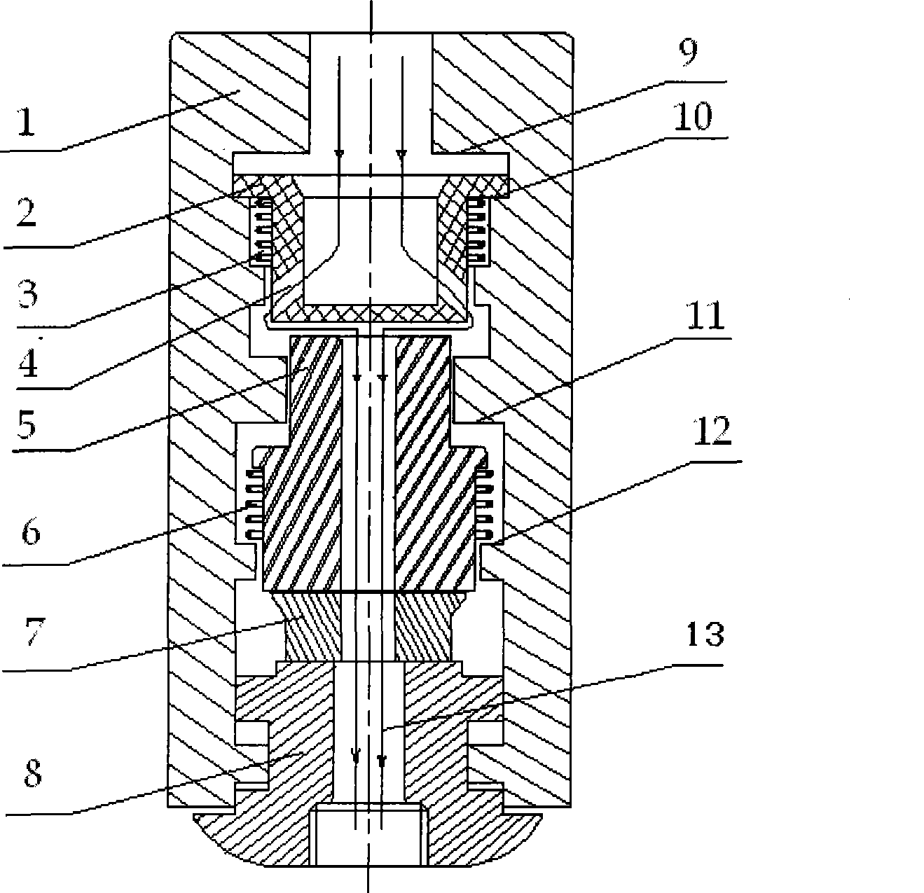 Liquid impact excitation method and device applied to vibration cutting