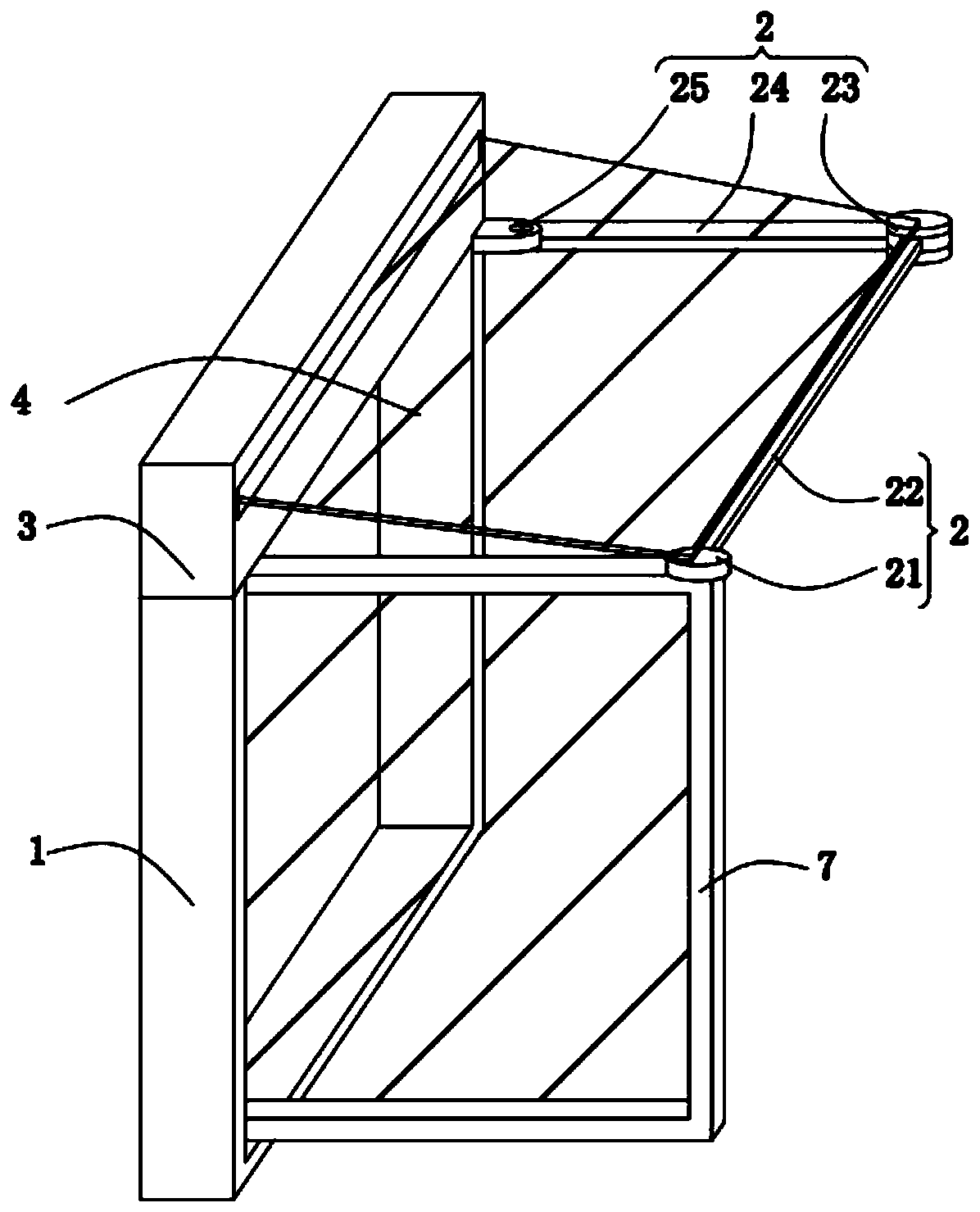 Thermal insulation aluminum alloy door and window