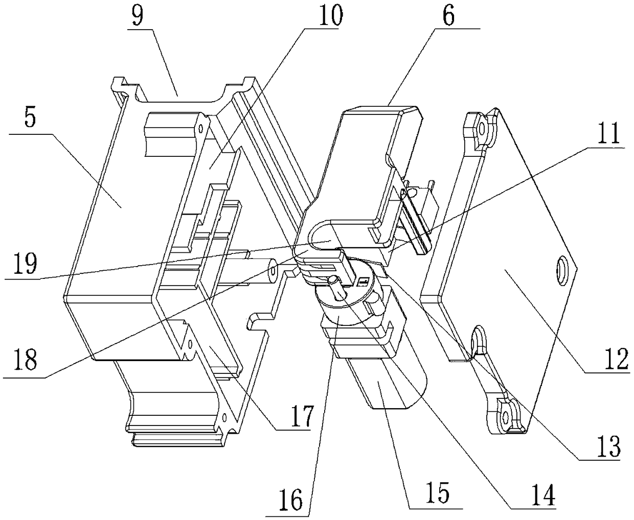 Shared umbrella device and usage method thereof