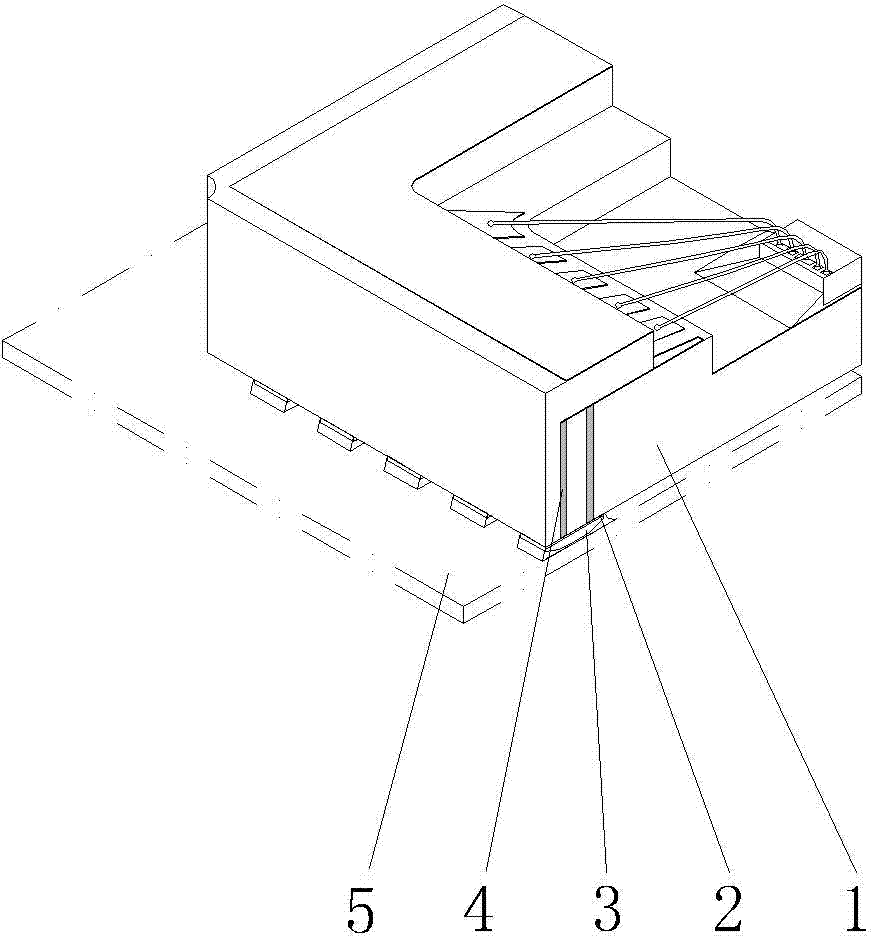 Pad structure of integrated circuit package