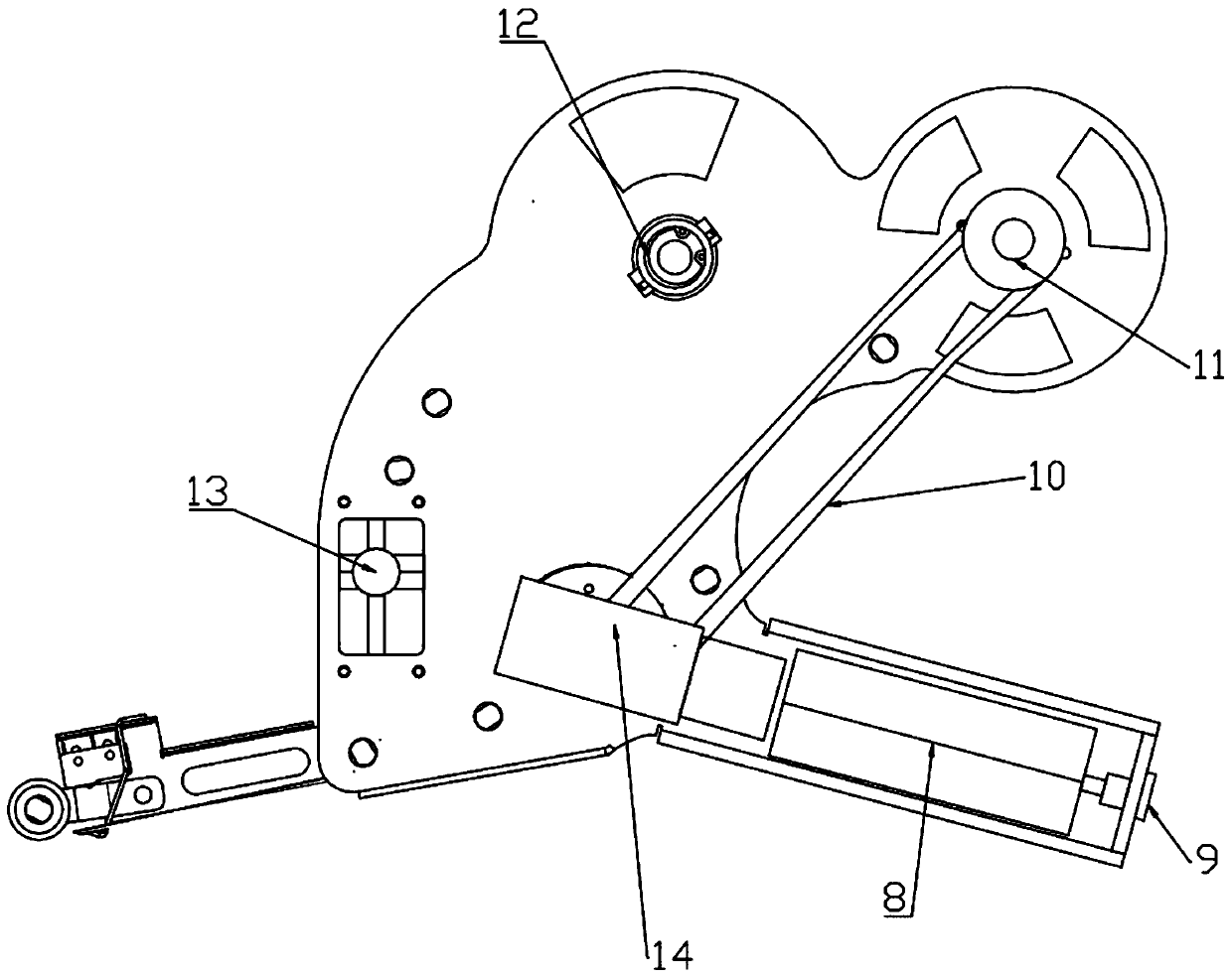 Portable handheld labeling machine