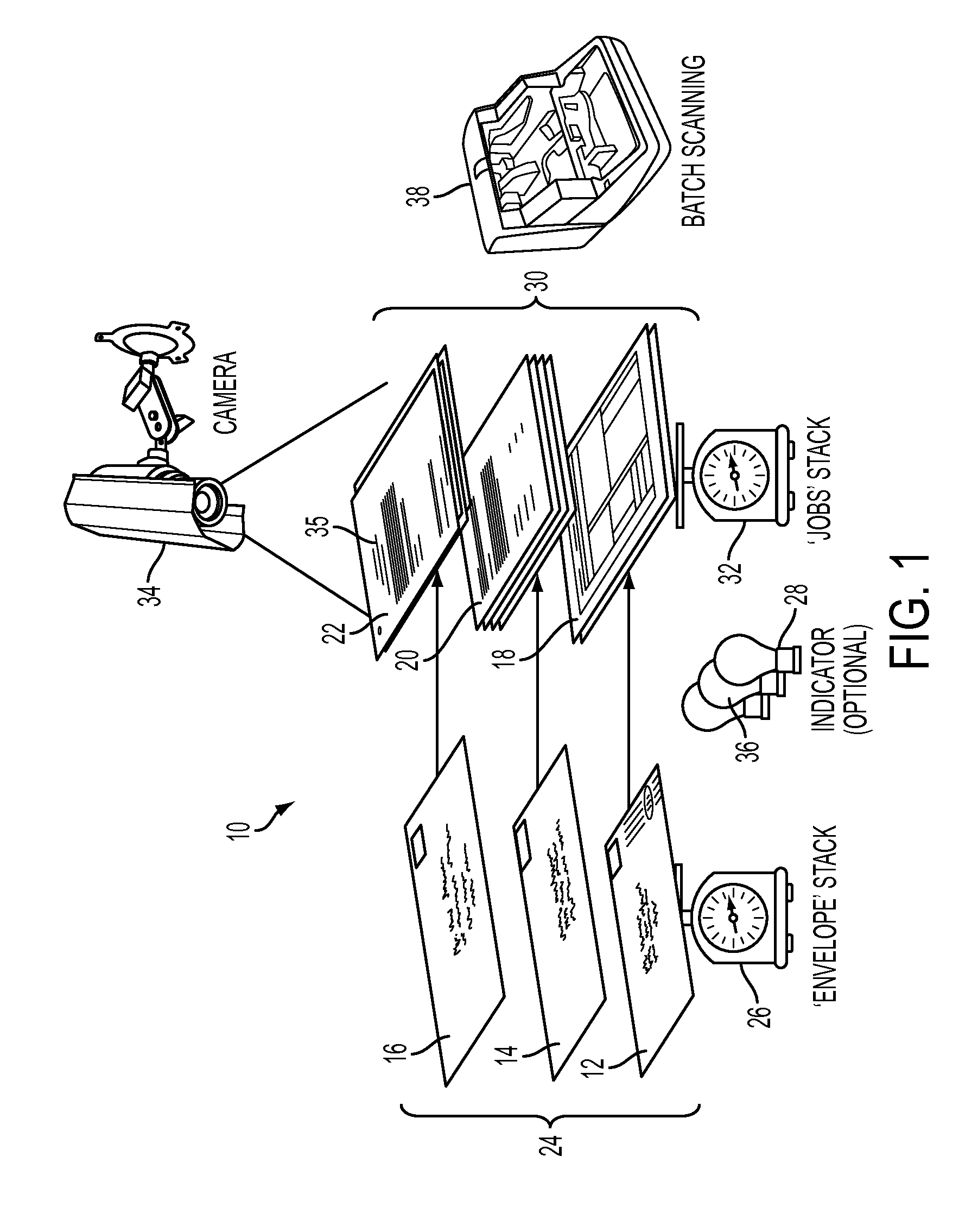 Document separation by document sequence reconstruction based on information capture