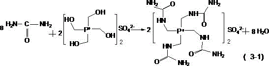 Nitrogen and phosphorus containing leather fire retardant and preparation method thereof