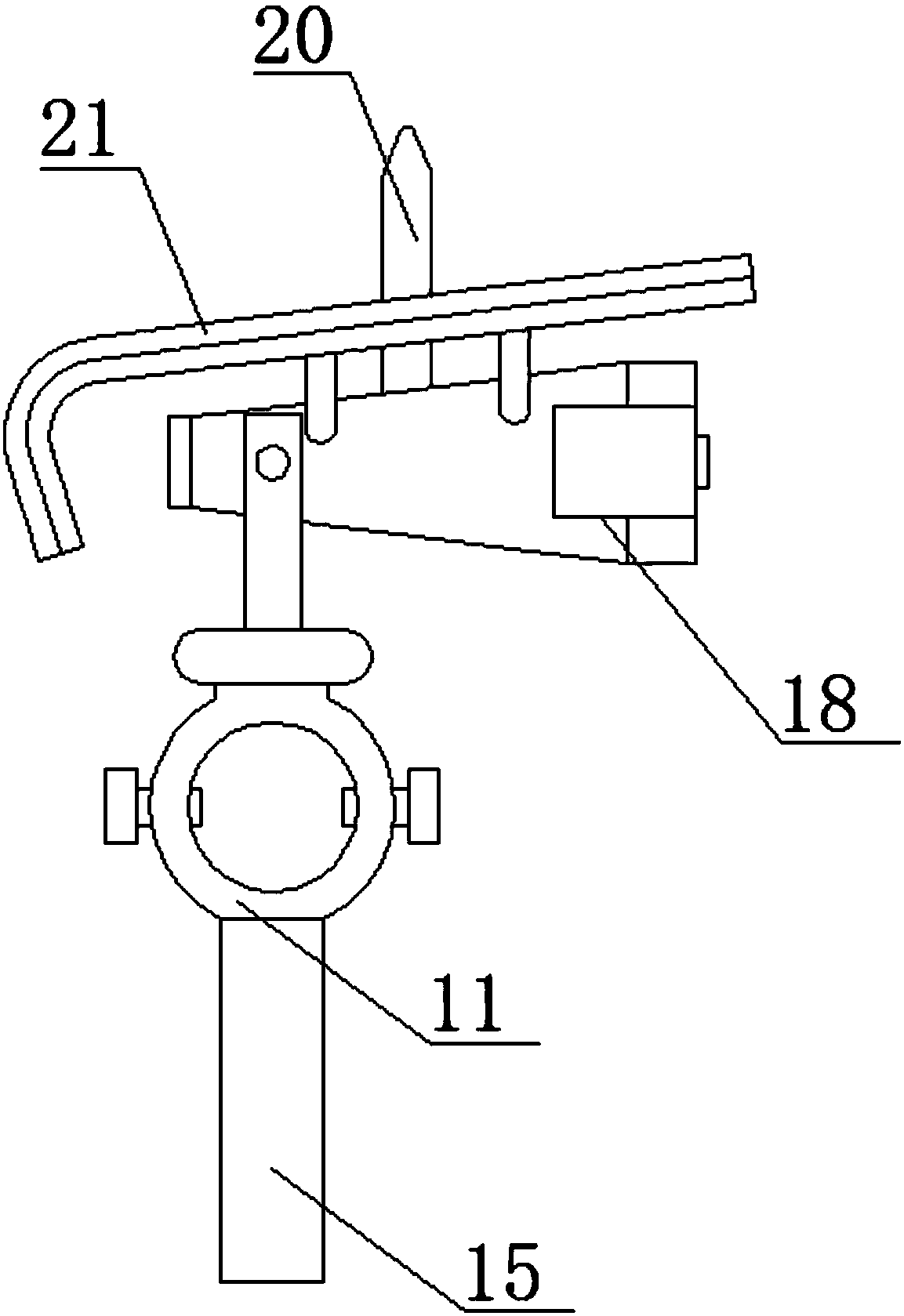 Electronic highway monitoring device based on internet technology