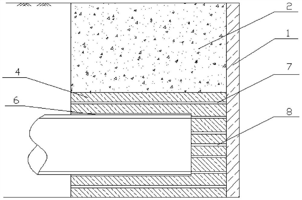Reinforcing method and reinforcing structure for water-rich sand layer geological shield receiving end