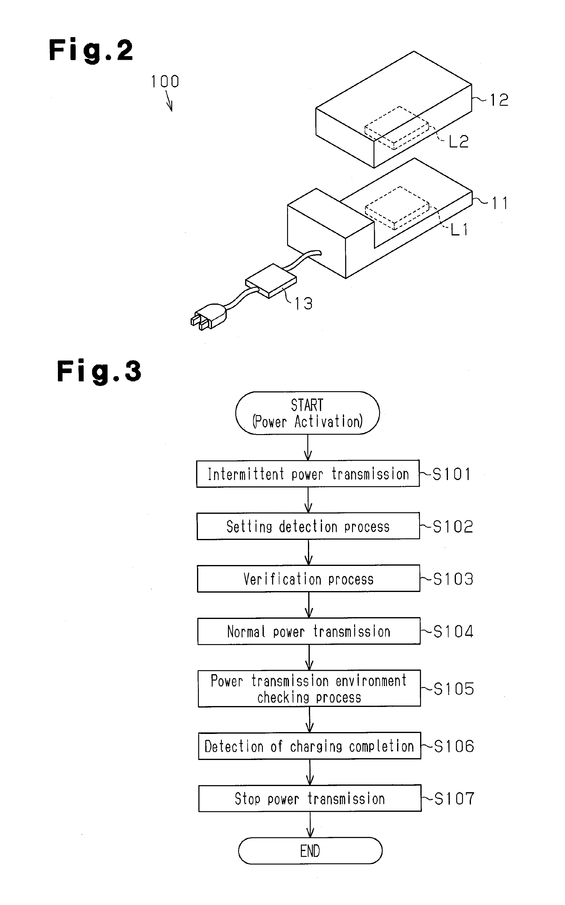 Non-contact power transmission device