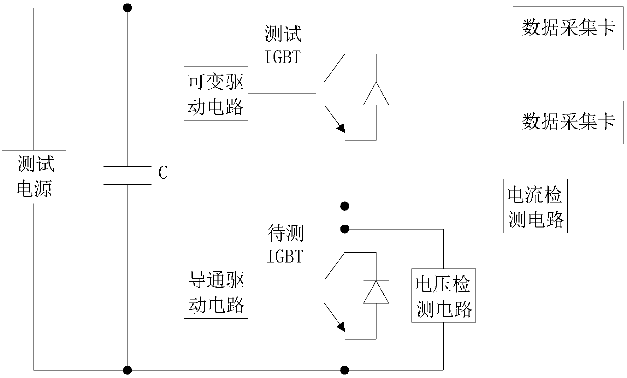 igbt aging state detection system
