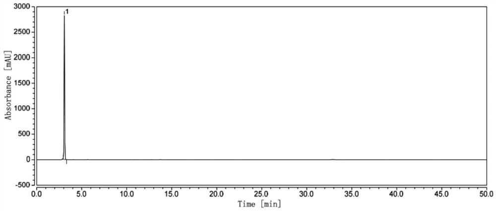 Method for detecting purity of 2-(2-chloro-1-ethylene) hydrazide methyl formate