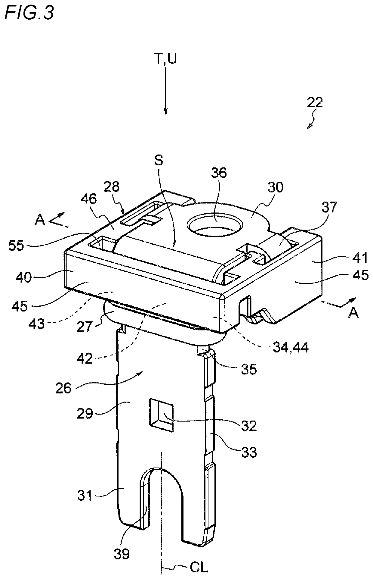 Busbar component, terminal block, and vehicular device