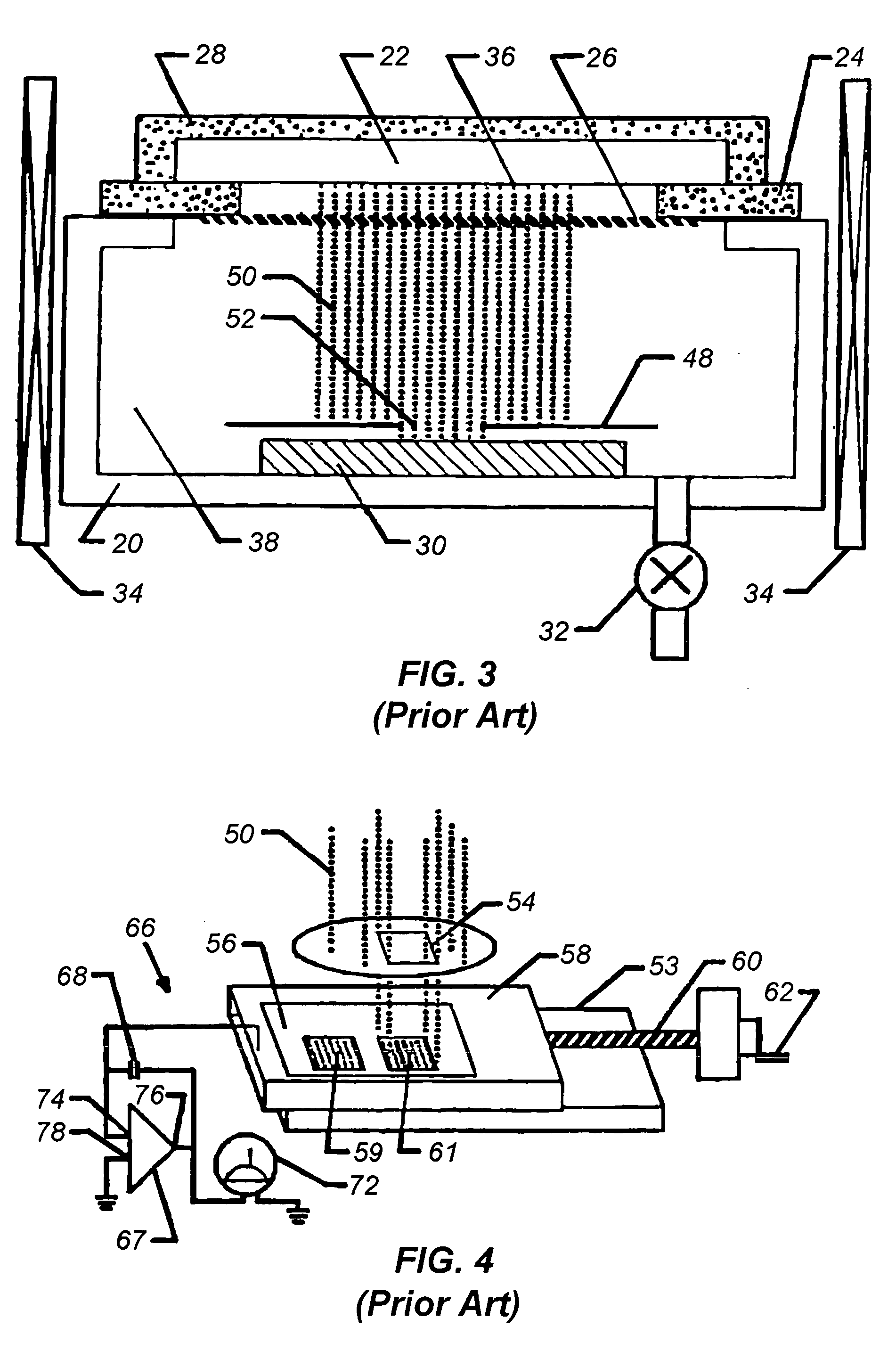 Method and apparatus for reducing charge density on a dielectric coated substrate after exposure to a large area electron beam