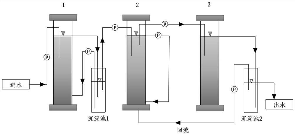 Rural domestic wastewater treatment device and method based on MBBR coupling anaerobic-aerobic process integration