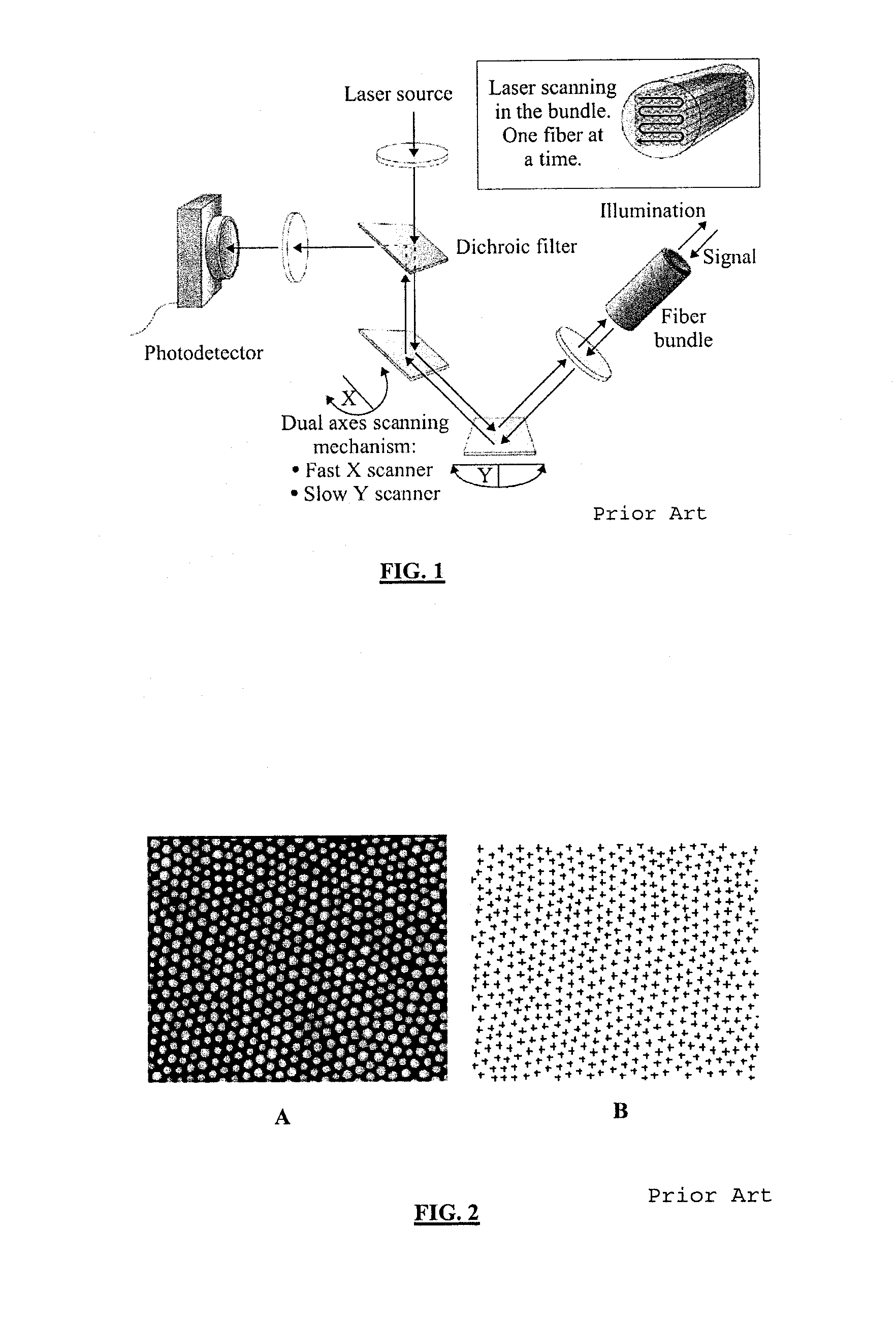 Robust mosaicing method, notably with correction of motion distortions and tissue deformations for a vivo fibered microscopy