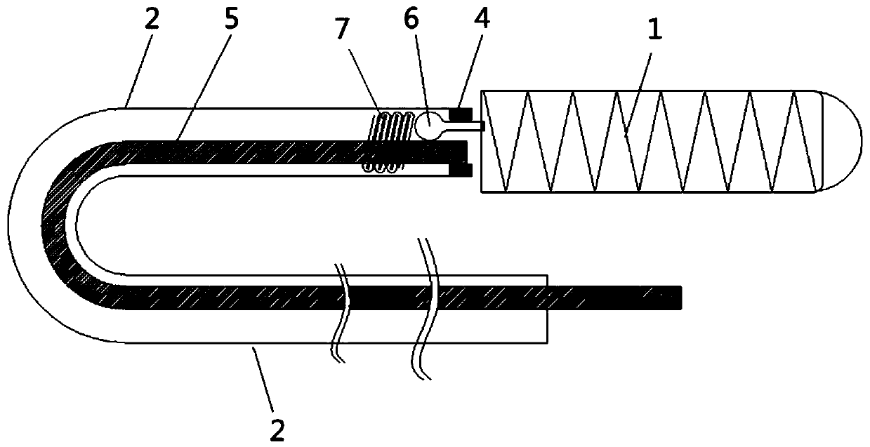 Releasable embolic spring coil system