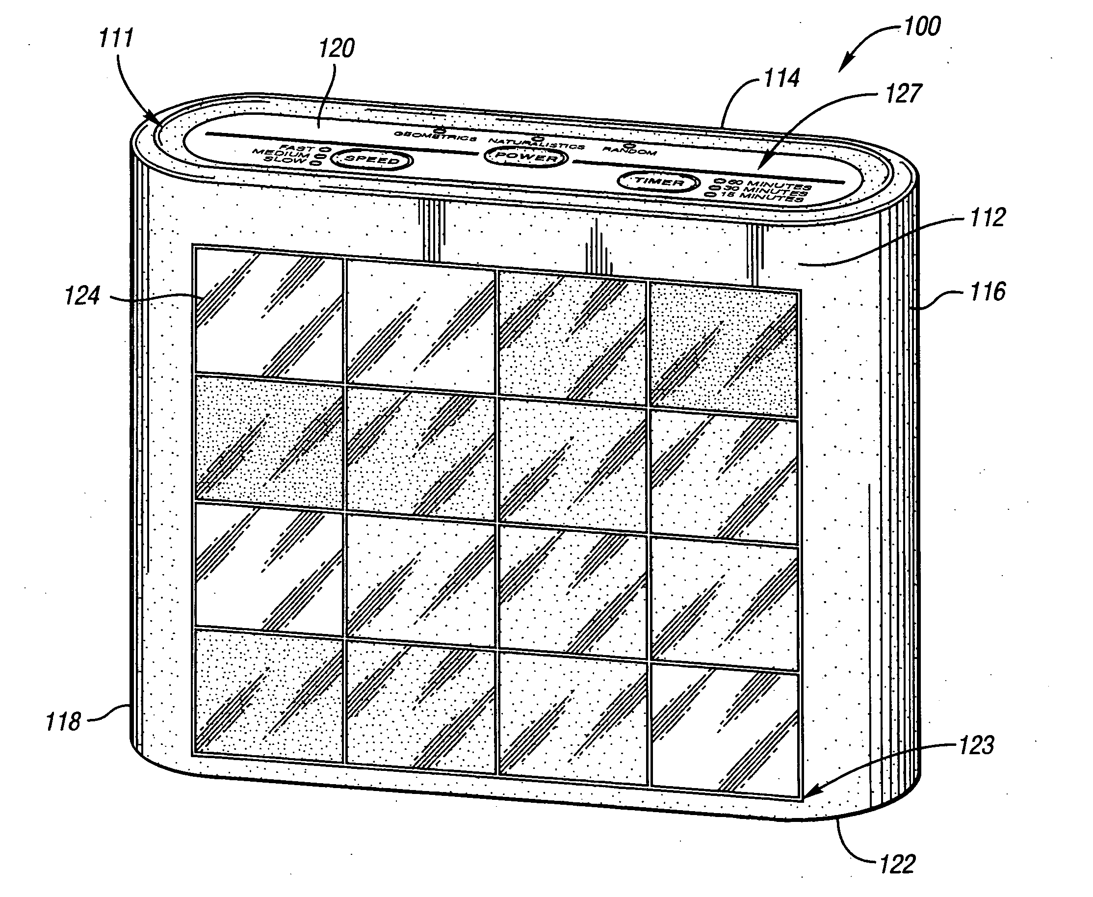 Light apparatus and method for controlling the intensity of a light emitting diode