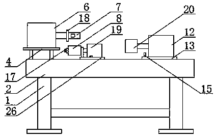 Efficient grinding device for auto spare part production