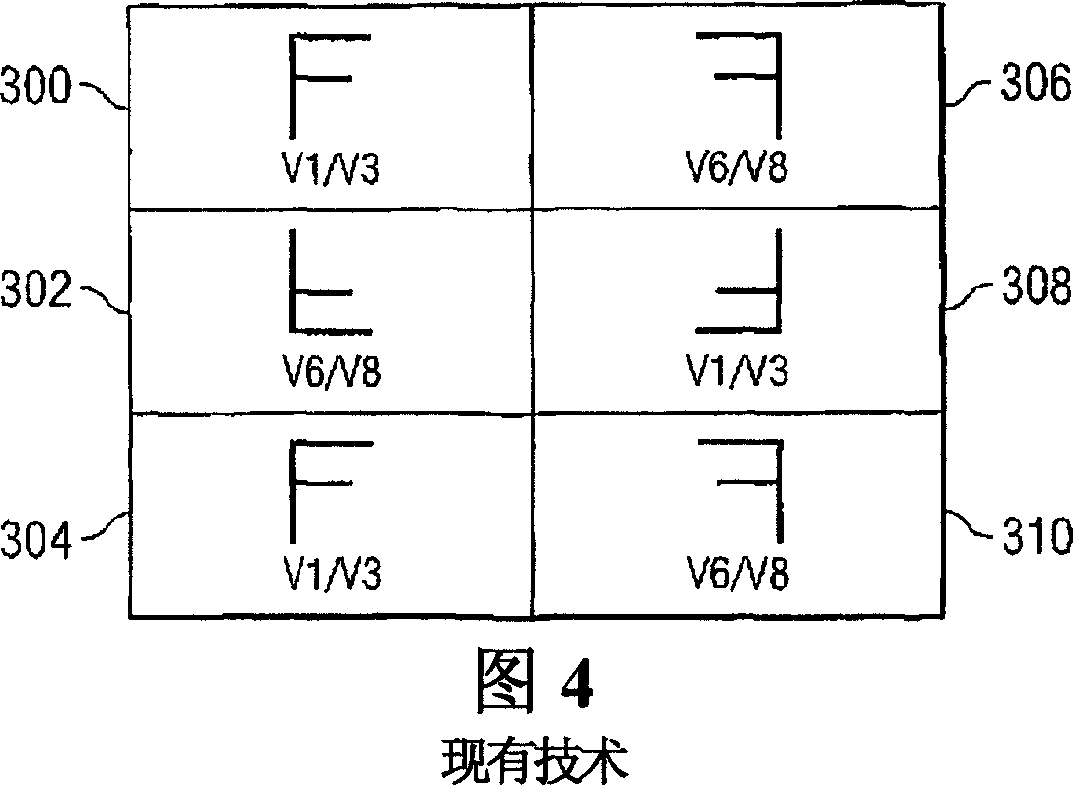 Staggered memory cell array