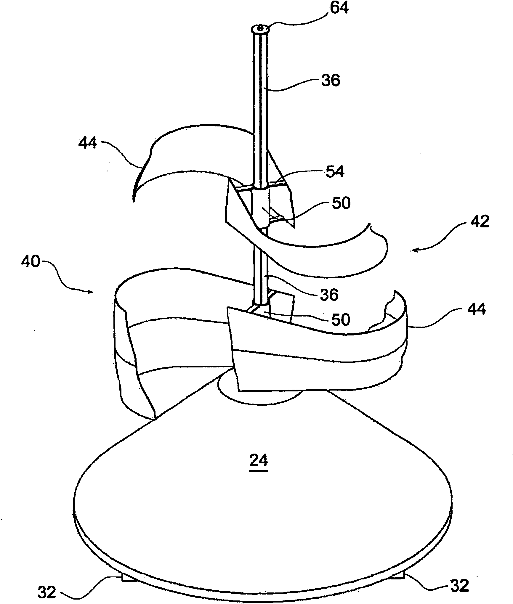 Wind-driven electricity generation device with savonius rotor