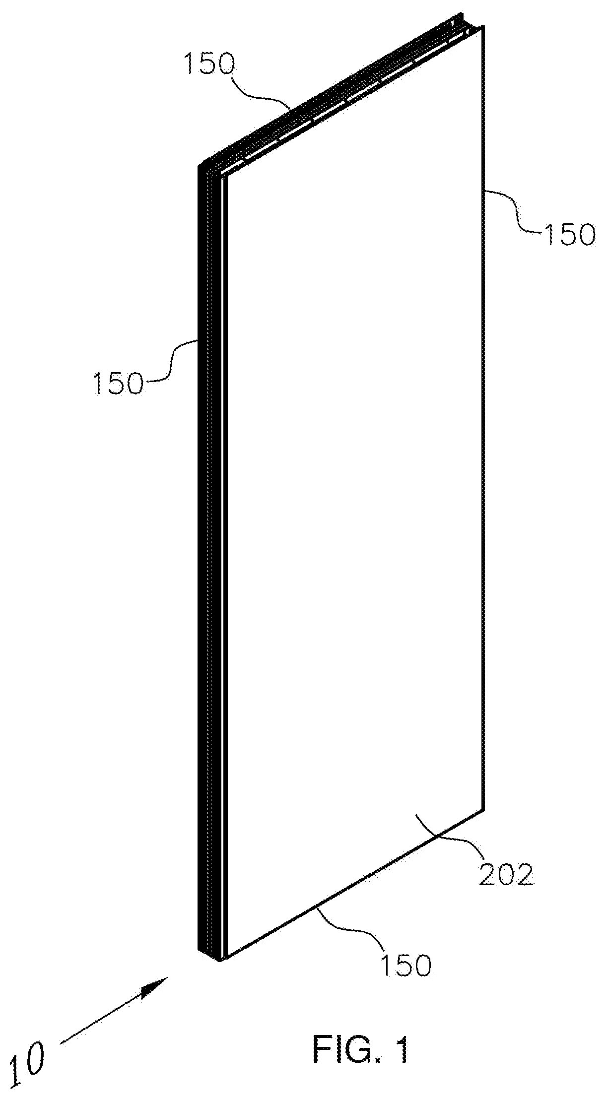 Fire-retardant panel with frame