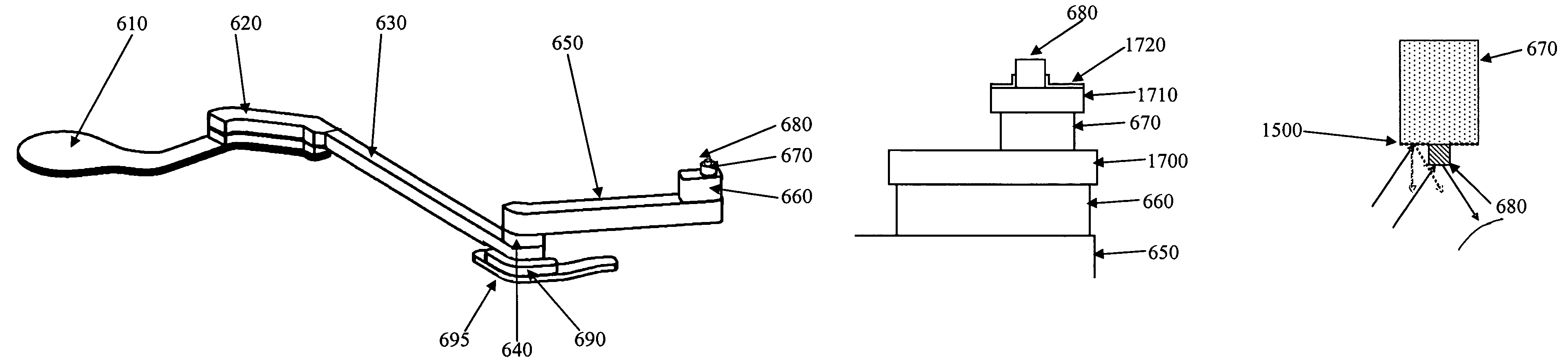 Post and tip design for a probe contact