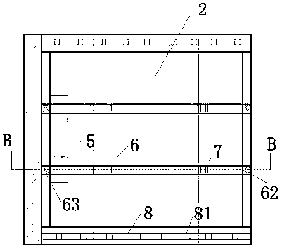 A retractable hospital bed convenient for storage