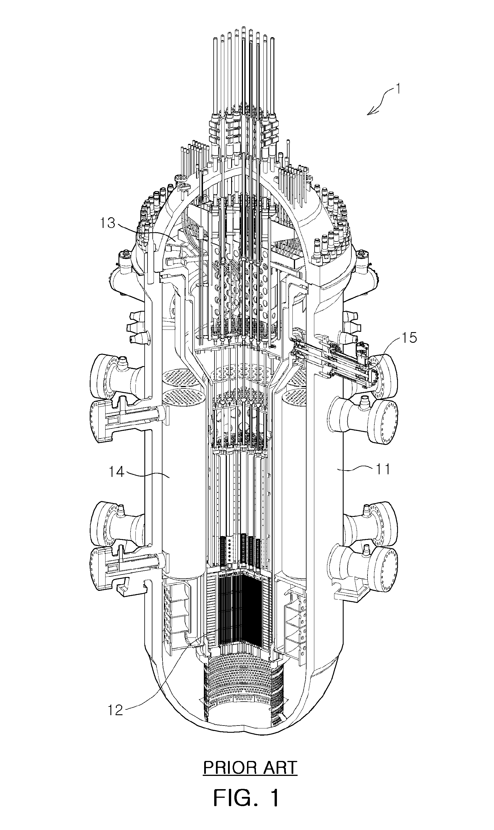 Reactor adapted for mitigating loss-of-coolant accident and mitigation method thereof
