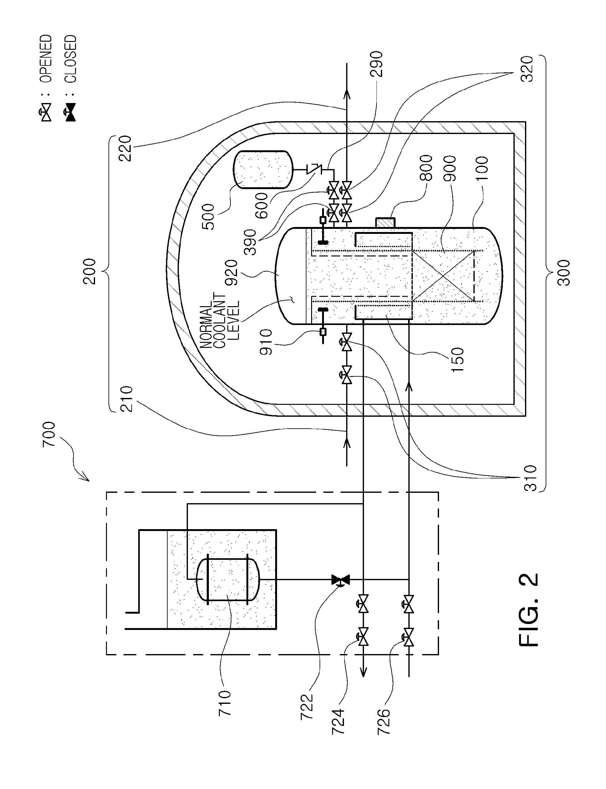 Reactor adapted for mitigating loss-of-coolant accident and mitigation method thereof
