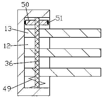 A stovetop for self-cleaning iron pot coal ash