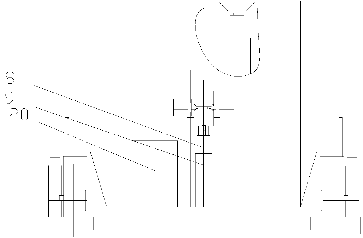 Moving and carrying device applicable to industrial robot