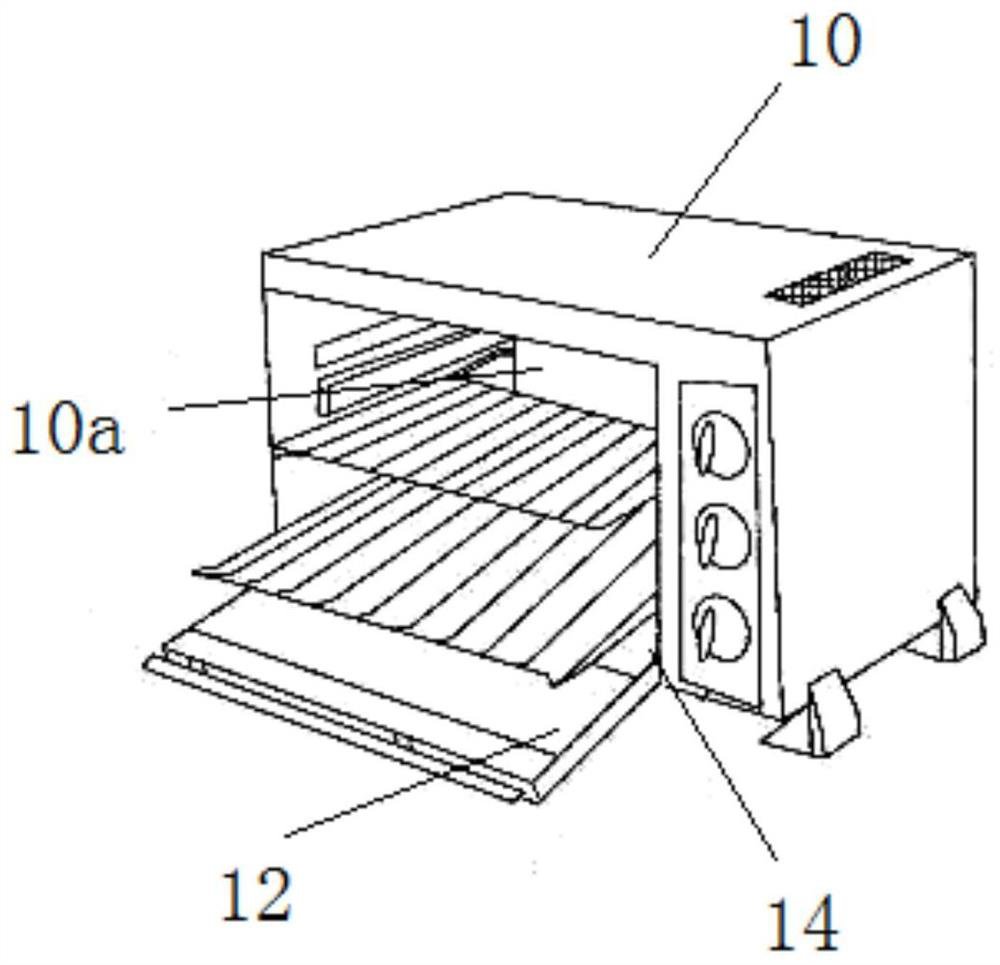 Oven with water supply system