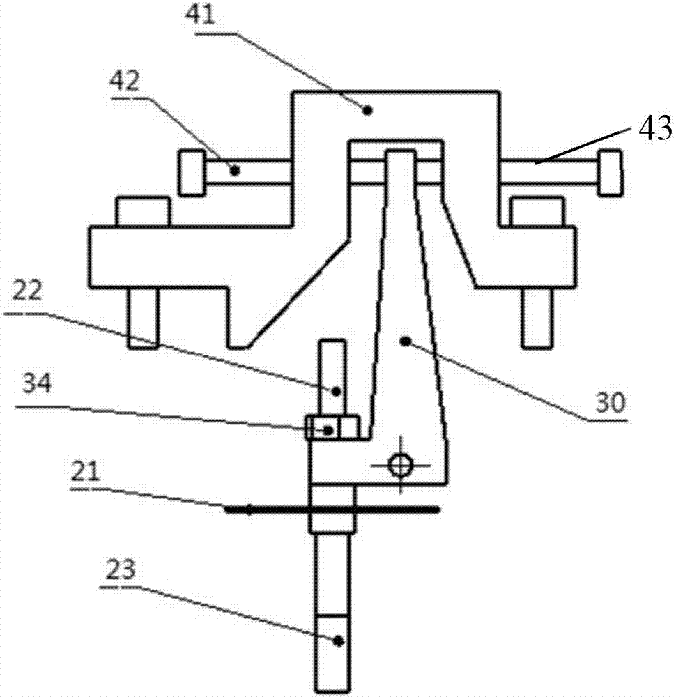 Ribbon injection klystron external tuning device