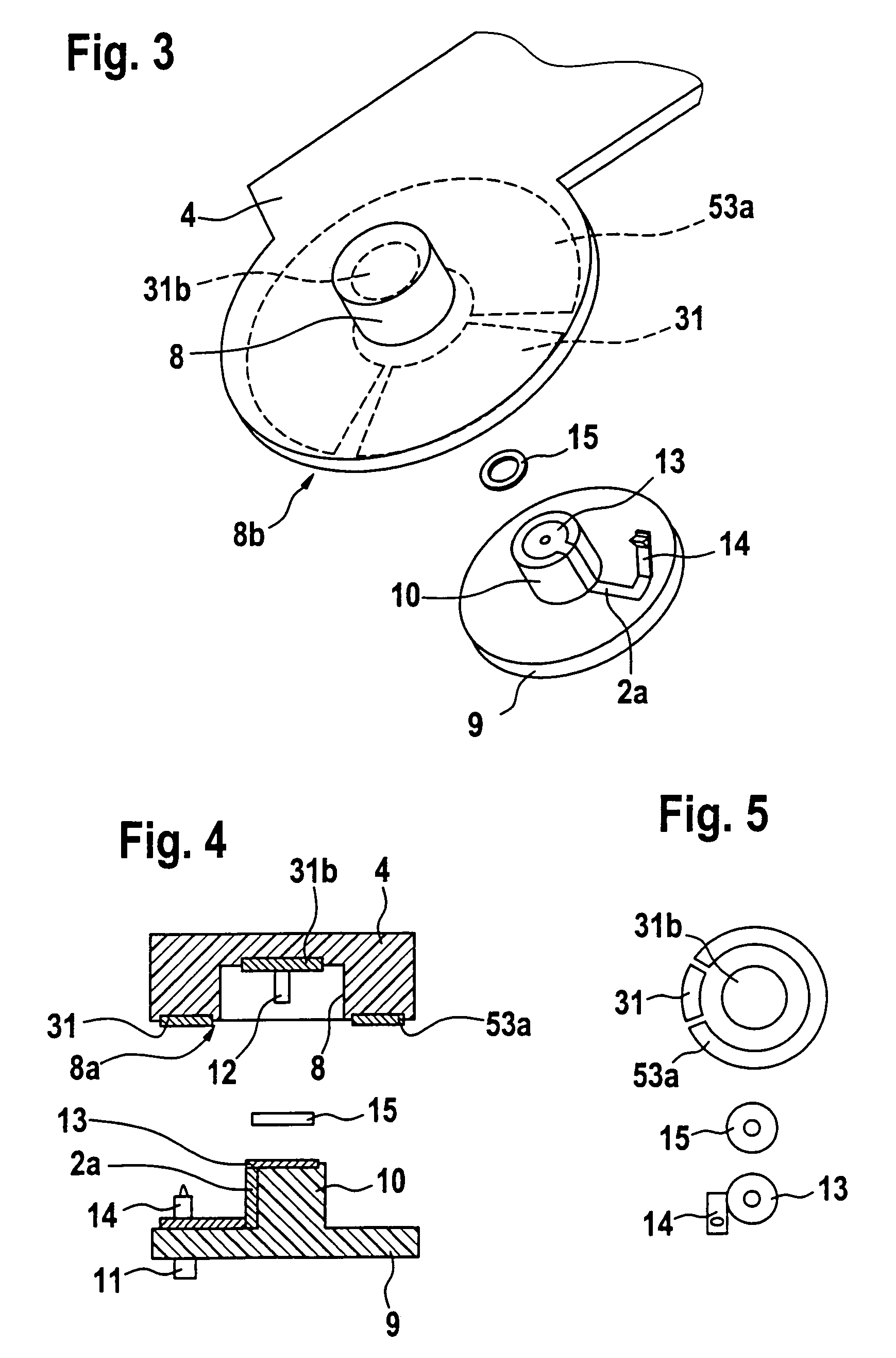 Drive device for window wipers with a parking position switch