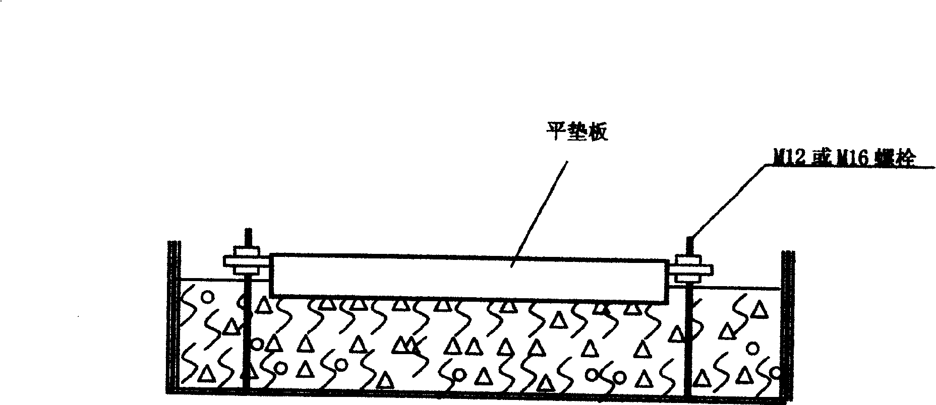 Method for mounting large-sized rolling mills