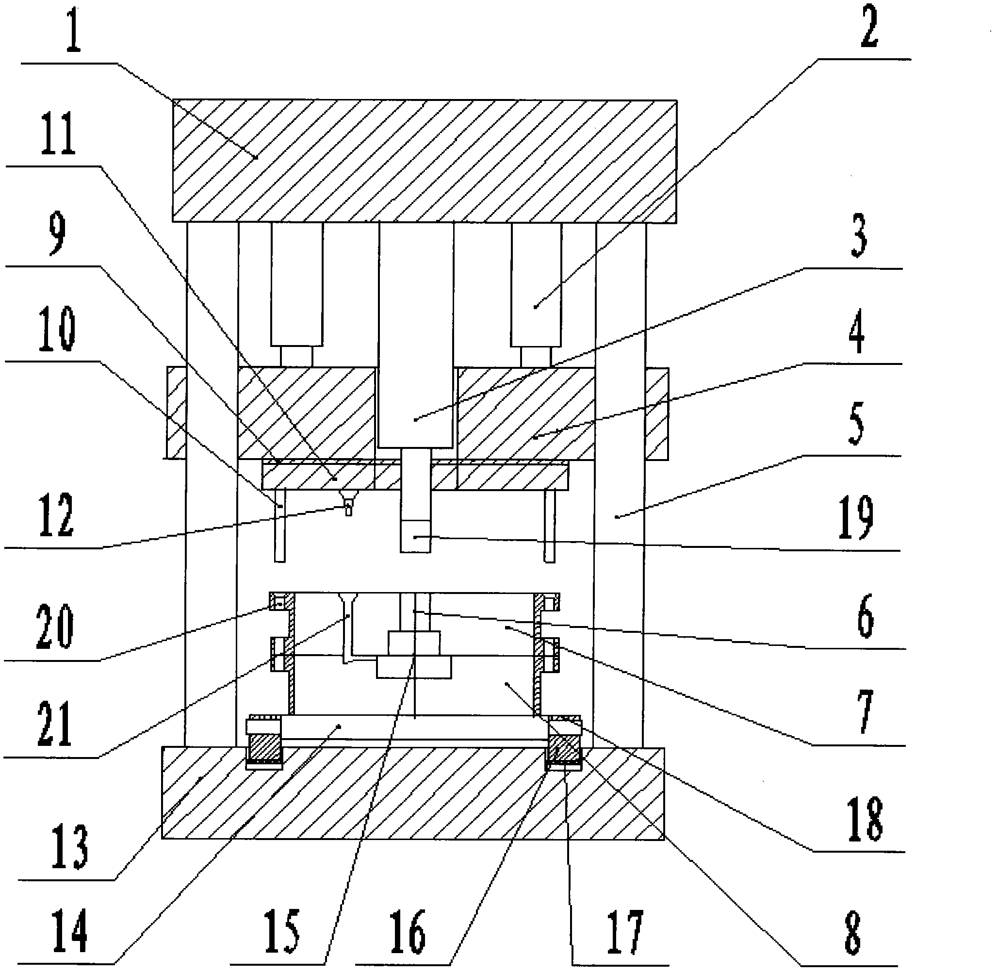 No-riser casting machine