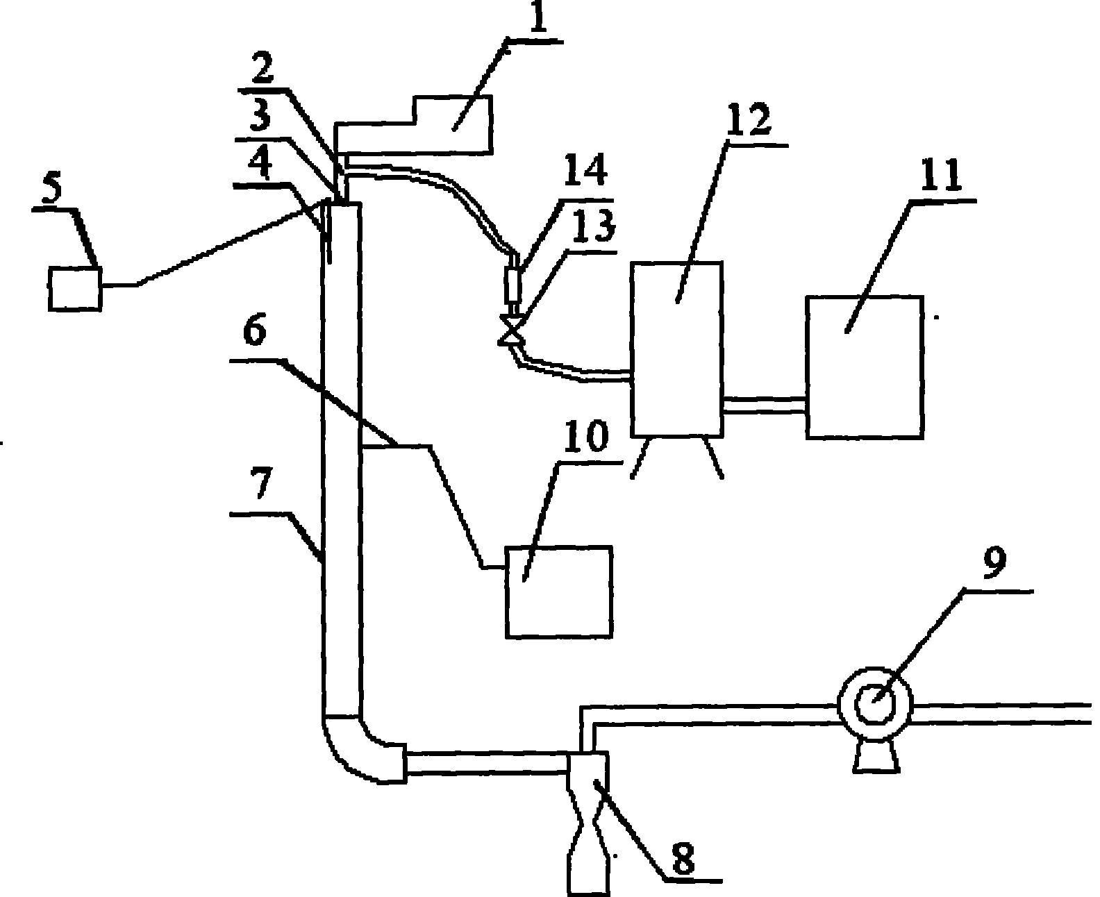 Device for calcining aluminum oxide clinker by directly utilizing coal powder and method thereof